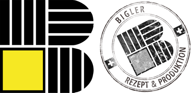 logo Bigler mit Stempel