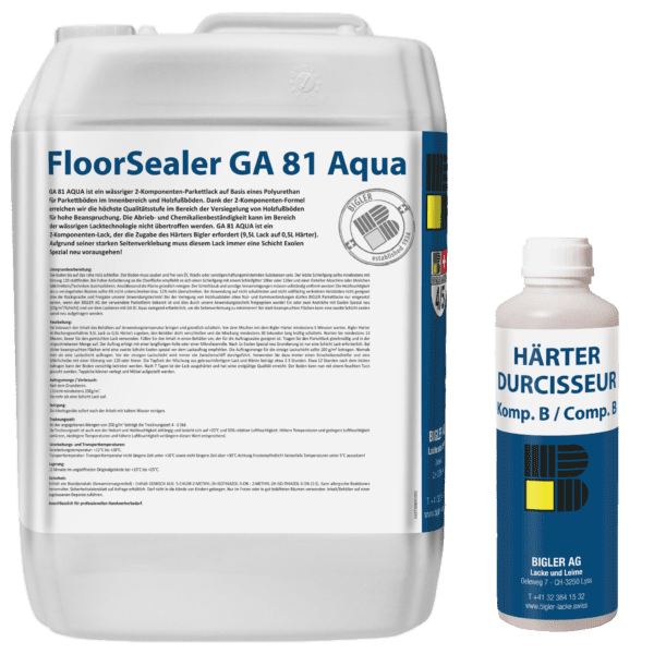 BIGLER FloorSealer GA 81 Aqua